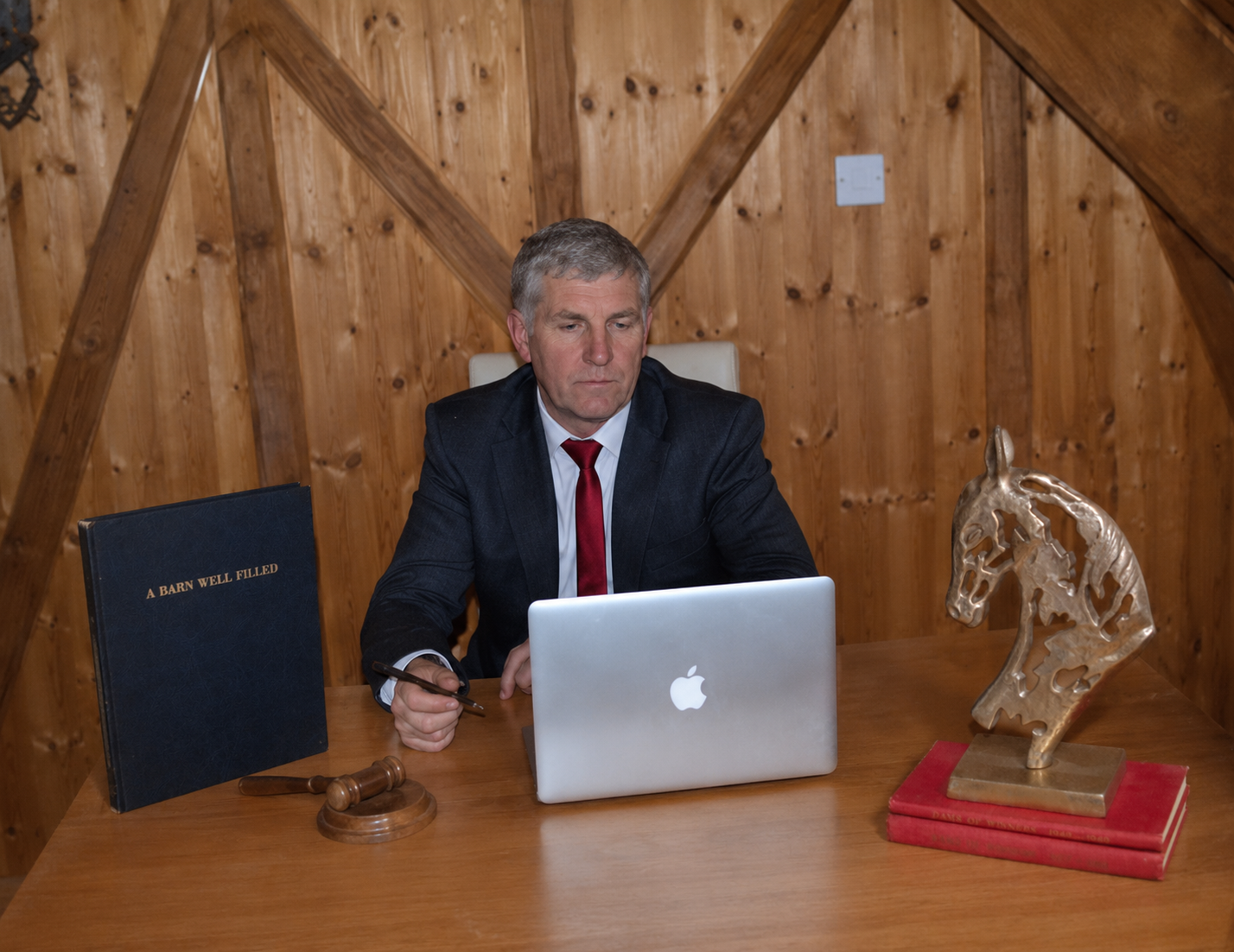 Brian McGagh, founder of Pinhooker Bloodstock