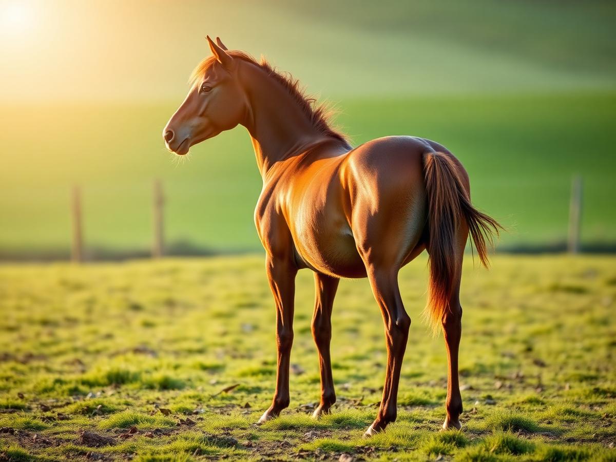 Meadow Lark, 4-year-old Chestnut Thoroughbred